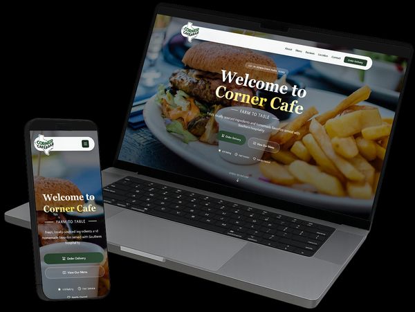 Restaurant Website Example